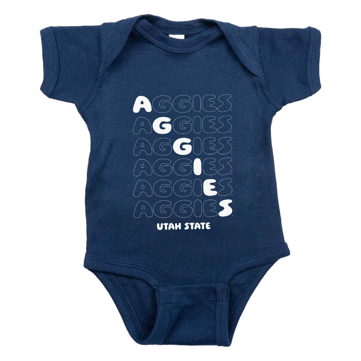 Official 26-27 Infant Aggies Gameday T-Shirt Navy